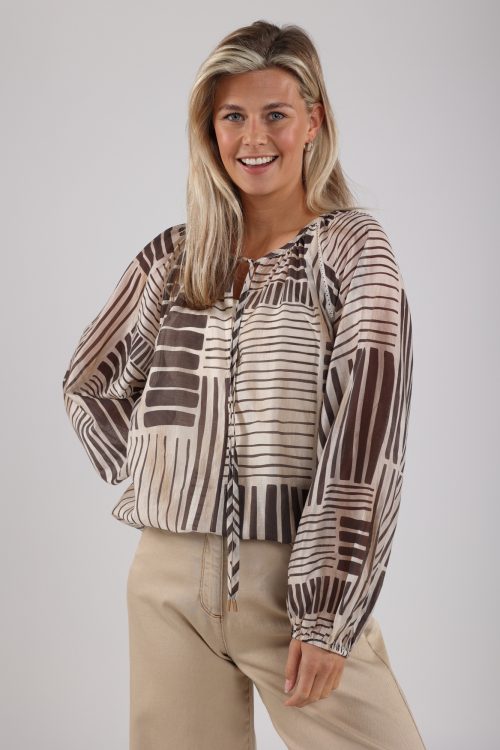 Nukus Yoni Top Stripes - Afbeelding 3