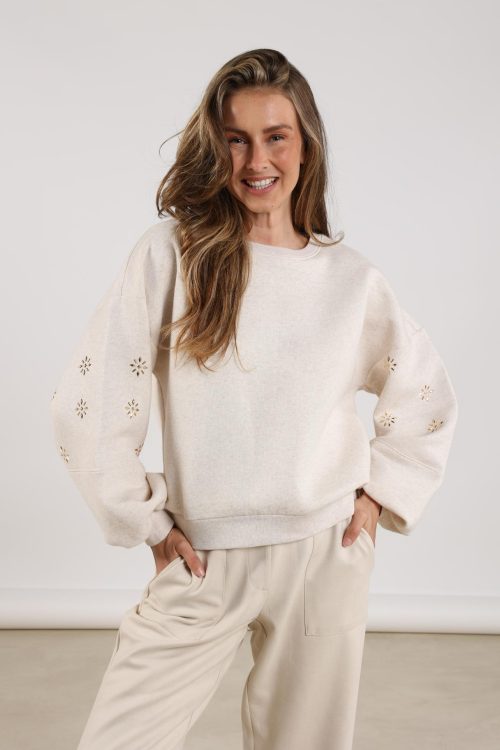 Nukus Amadora Sweater Flowerstuds - Afbeelding 3