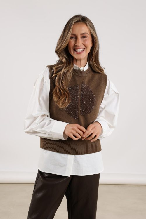 Nukus Intarsia Spencer - Afbeelding 3