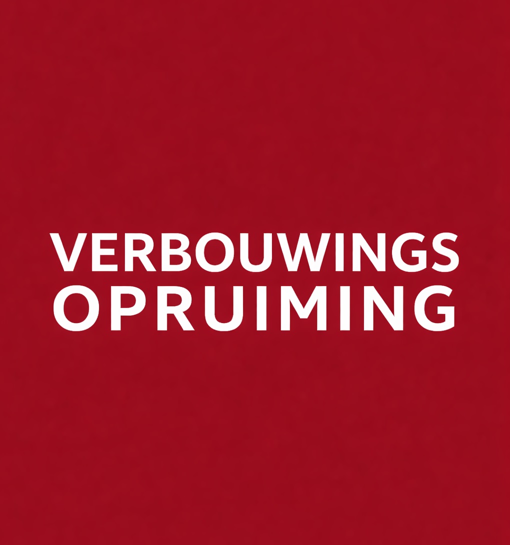 Verbouwing opruiming aanbieding II